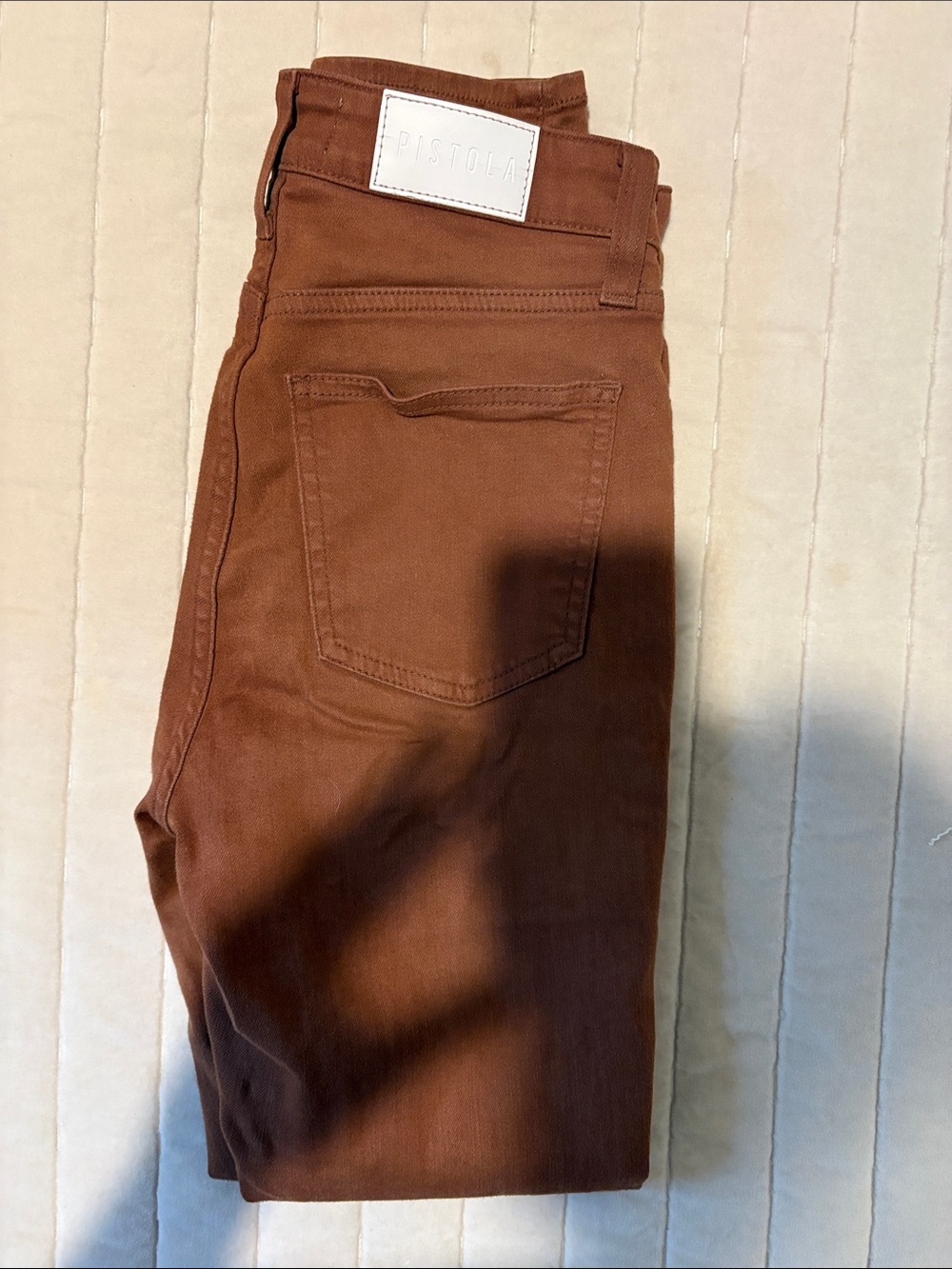 pistola Slim Skinny Jeans in Rust
